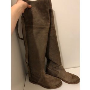 Over the knee Frye boots